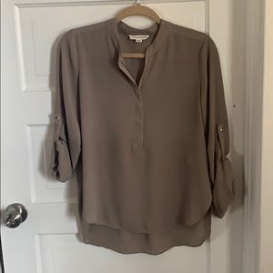Tan Sheer Blouse